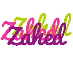 Zahed flowers logo