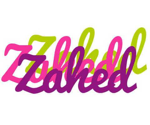 Zahed flowers logo