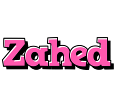 Zahed girlish logo