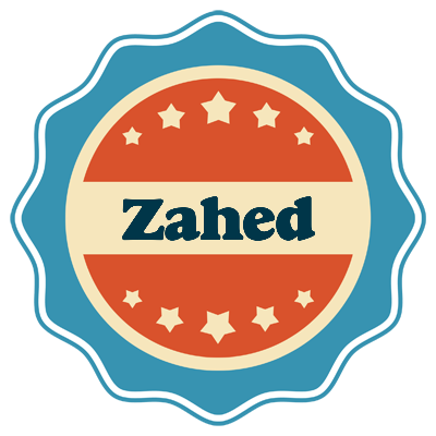 Zahed labels logo