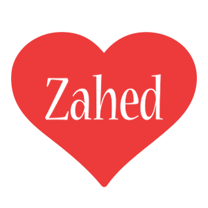 Zahed love logo