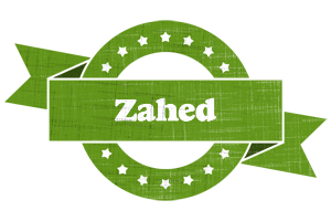 Zahed natural logo