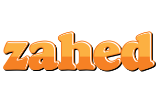 Zahed orange logo