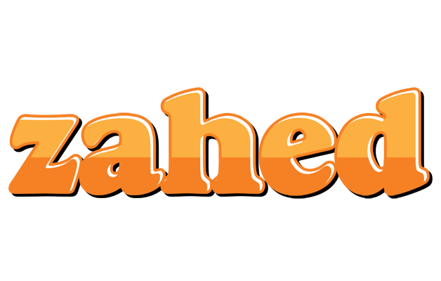 Zahed orange logo