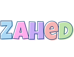 Zahed pastel logo