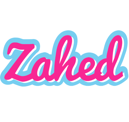 Zahed popstar logo