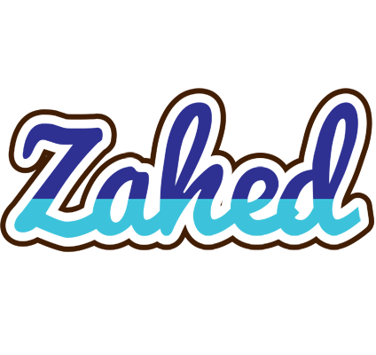 Zahed raining logo