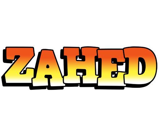 Zahed sunset logo