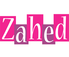 Zahed whine logo