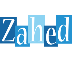 Zahed winter logo