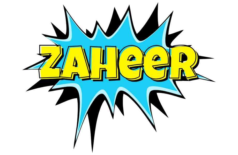 Zaheer amazing logo