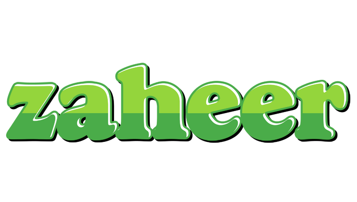 Zaheer apple logo