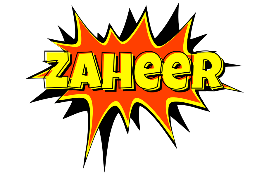 Zaheer bazinga logo