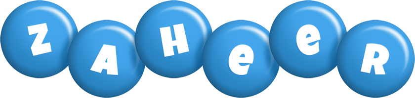 Zaheer candy-blue logo