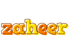 Zaheer desert logo