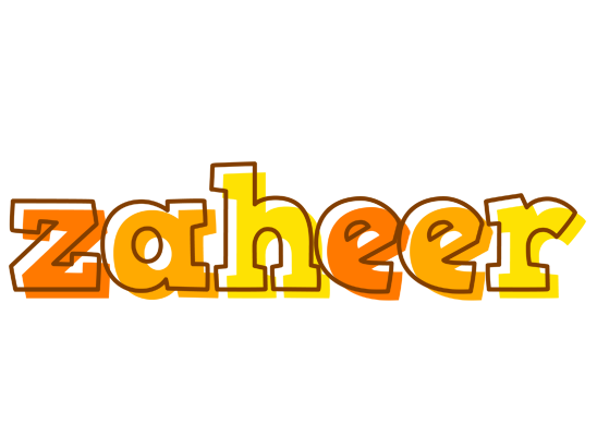 Zaheer desert logo