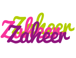 Zaheer flowers logo