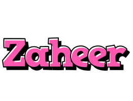 Zaheer girlish logo