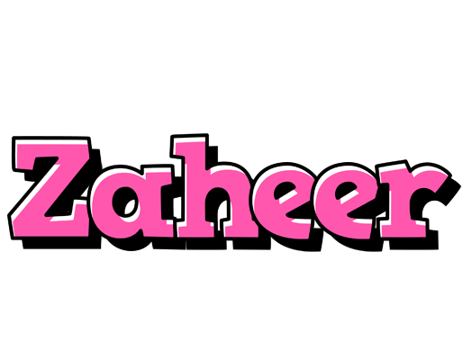 Zaheer girlish logo