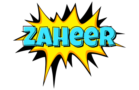 Zaheer indycar logo