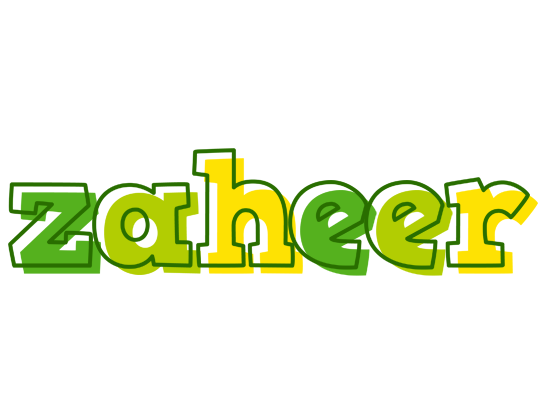Zaheer juice logo