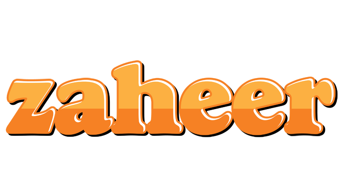 Zaheer orange logo