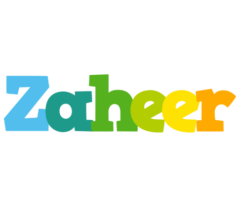 Zaheer rainbows logo