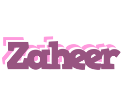 Zaheer relaxing logo