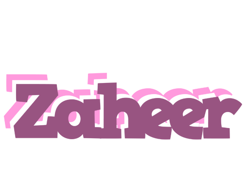 Zaheer relaxing logo