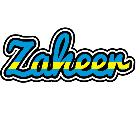 Zaheer sweden logo