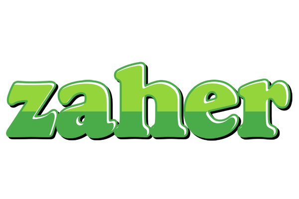 Zaher apple logo