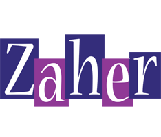 Zaher autumn logo