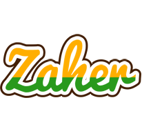 Zaher banana logo