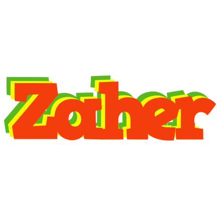 Zaher bbq logo