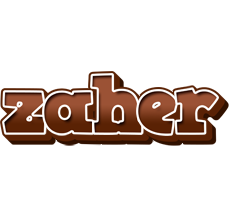 Zaher brownie logo