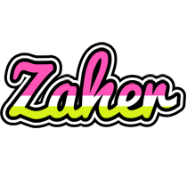 Zaher candies logo