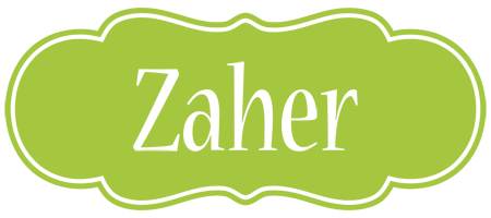 Zaher family logo