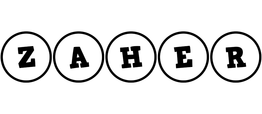 Zaher handy logo