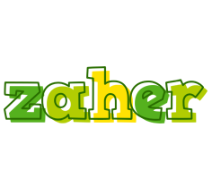 Zaher juice logo