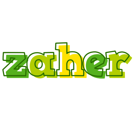 Zaher juice logo