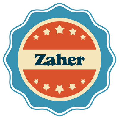 Zaher labels logo