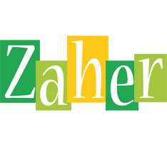 Zaher lemonade logo