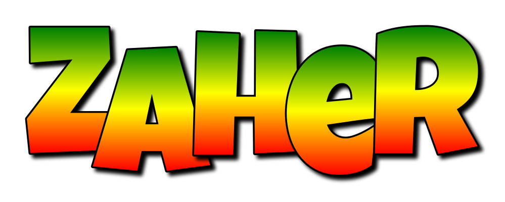 Zaher mango logo