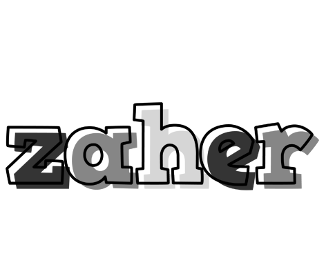 Zaher night logo