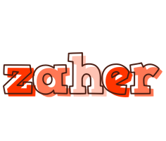 Zaher paint logo