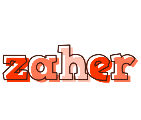 Zaher paint logo