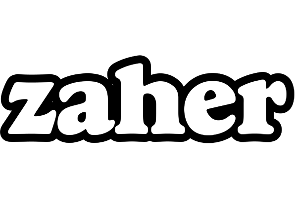 Zaher panda logo