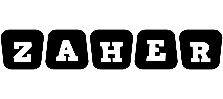 Zaher racing logo