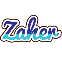 Zaher raining logo