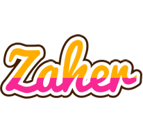 Zaher smoothie logo